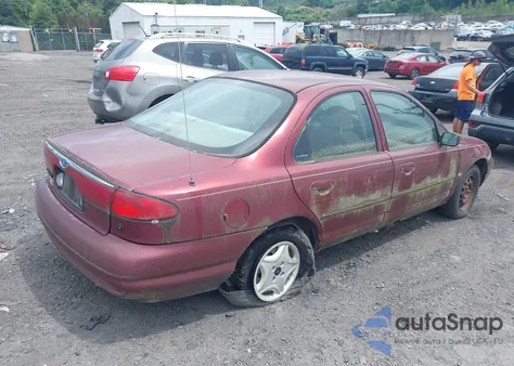 1999 Ford Contour Se из США, поврежденный, VIN 1FAFP6634XK138445
